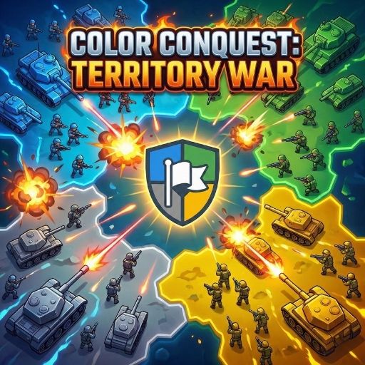 Jogo Color Conquest: Territory War online grátis