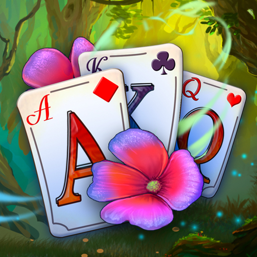 Jogo Magic Tri Peaks Solitaire online grátis
