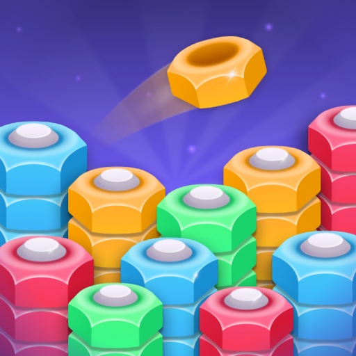 Jogo Sort Puzzle - Nuts and Bolts online grátis - Puzzle