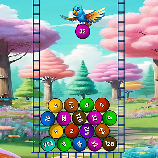 Jogo Funny Balls 2048 online grátis - Puzzle