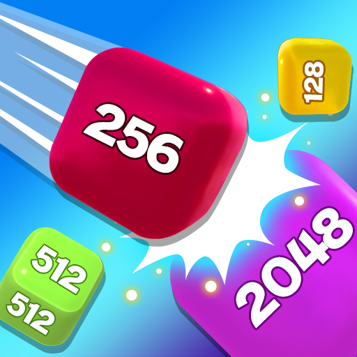 Jogo Chain Cube 2048 3D Merge Game online grátis