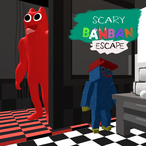 Jogo Scary BanBan Escape online grátis