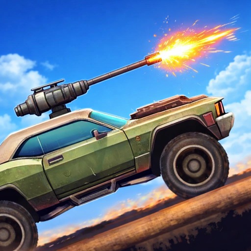 Jogo Cars with Guns: Wasteland Showdown online grátis