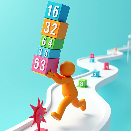 Jogo Cube Stack 2048 online grátis - Casual