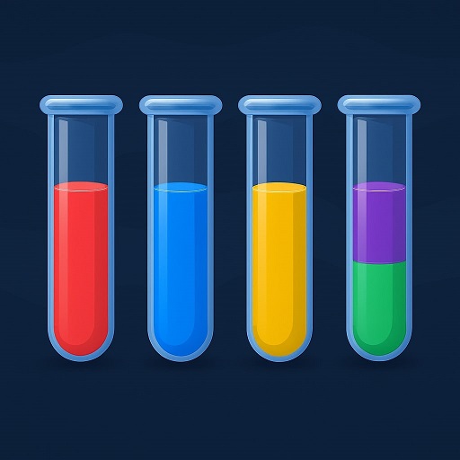 Jogo Aqua Sort: Water Color Puzzle online grátis