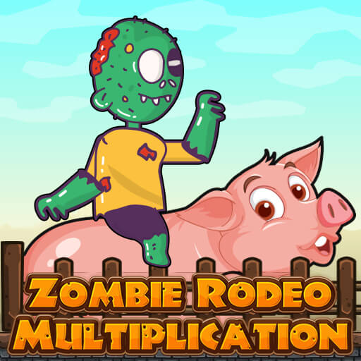 Jogo Zombie Rodeo Multiplication online grátis