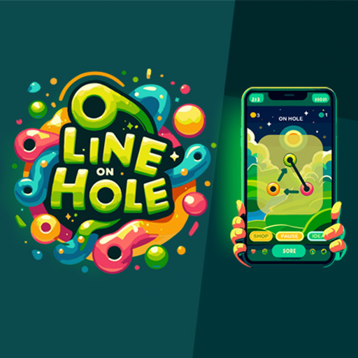 Jogo Line on Hole online grátis - Puzzle