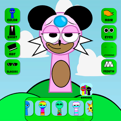Jogo sprunki character maker OC online grátis