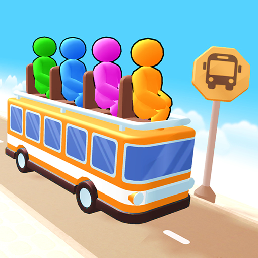 Jogo Bus Stop Color Jam online grátis