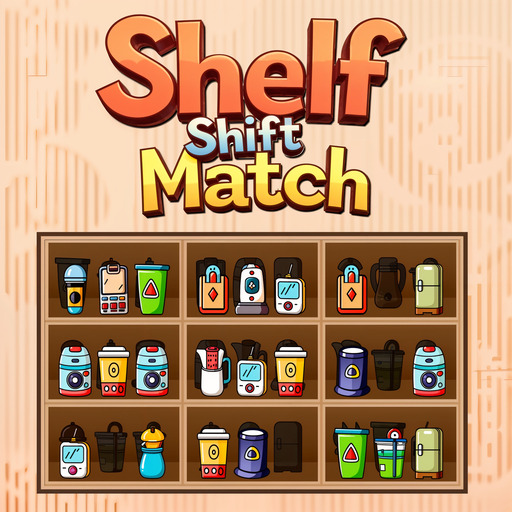 Jogo Shelf Shift Match online grátis