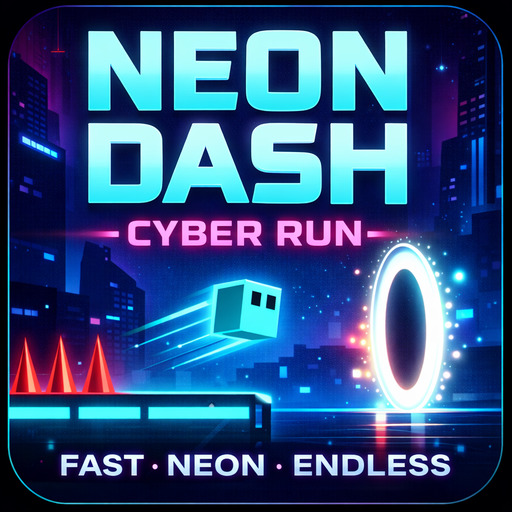 Jogo Neon Dash: Cyber Run online grátis