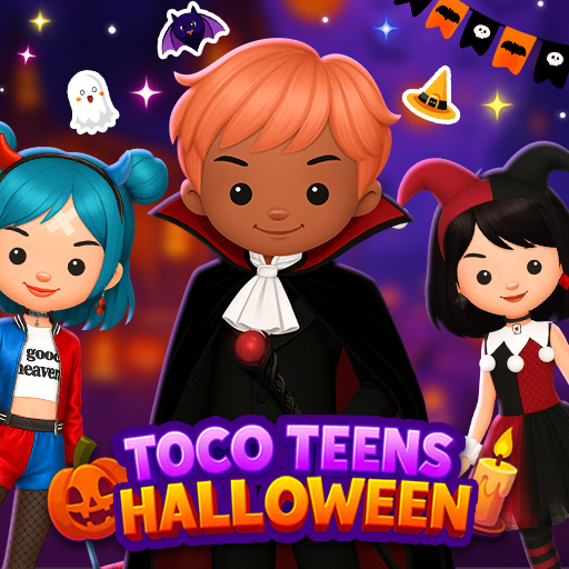 Jogo Toco Teens Halloween Party online grátis