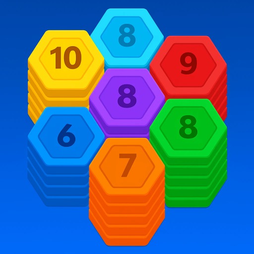 Jogo Tile Hexa Sort online grátis