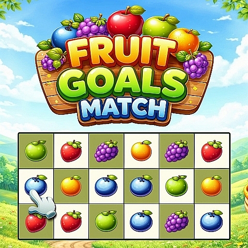 Jogo Fruit Goals Match online grátis