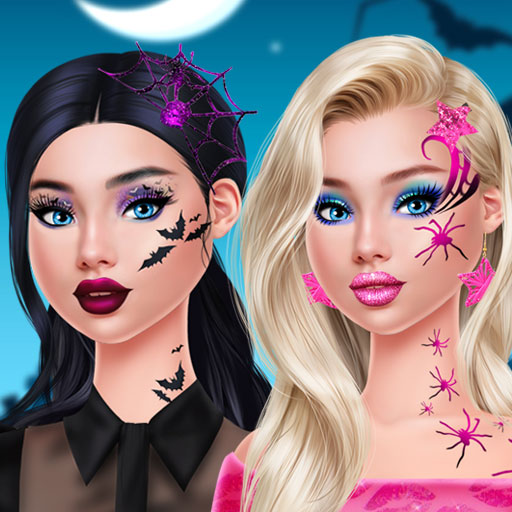 Jogo Pop Culture Halloween Makeup online grátis - Meninas