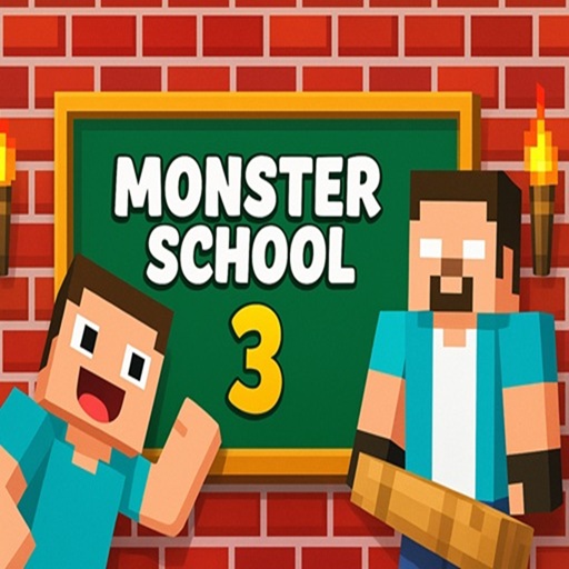 Jogo Monster School 3 online grátis