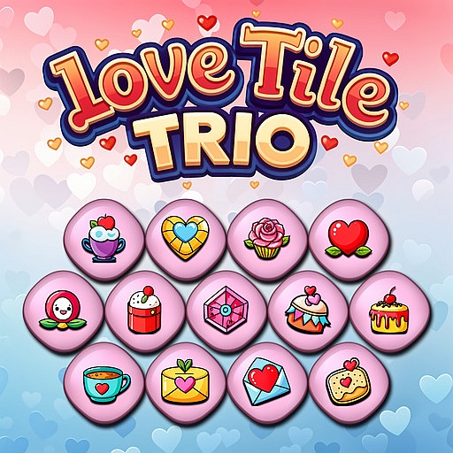 Jogo Love Tile Trio online grátis
