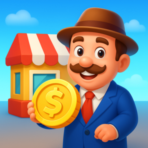 Jogo Idle Market Tycoon online grátis - Puzzle