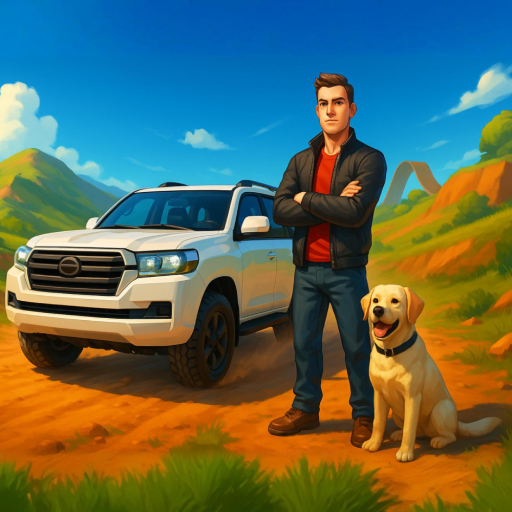 Jogo Land Cruiser Offroad Driver online grátis