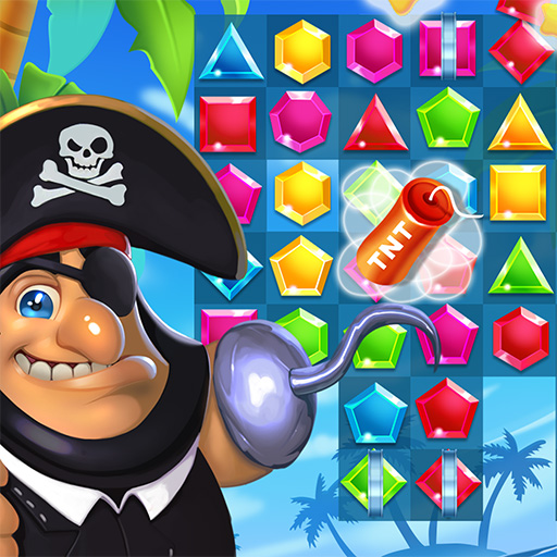 Jogo Pirates Match The Lost Treasure online grátis