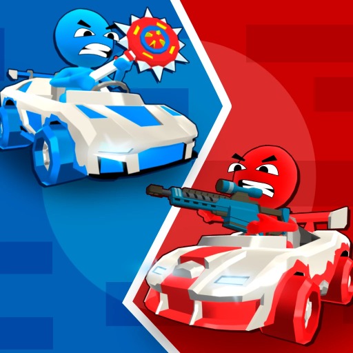 Jogo Stickman battle 1-4 Players online grátis