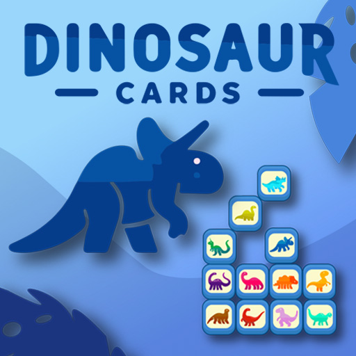 Jogo Dinosaur Cards online grátis - Puzzle