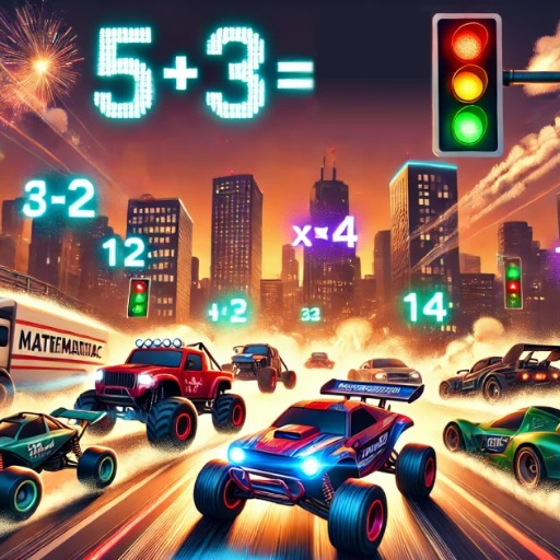 Jogo Mathematics Racing online grátis