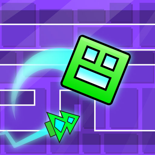 Jogo Geometry Dash Maze Maps V2 online grátis