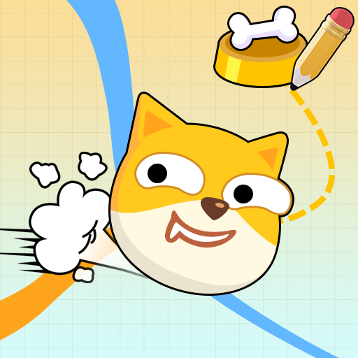 Jogo Doge Rush Draw Home Puzzle online grátis