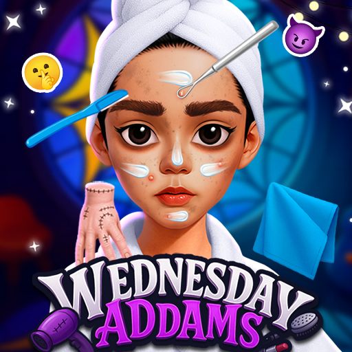 Jogo Wednesday Addams Beauty Salon online grátis