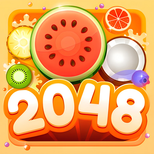 Jogo Merge Balls Shooter 2048 Connect Fruits online grátis