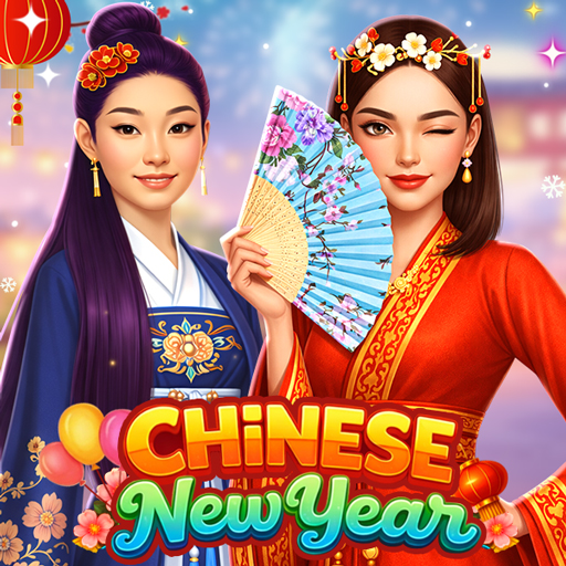 Jogo Besties Chinese New Year Celebration online grátis - Meninas