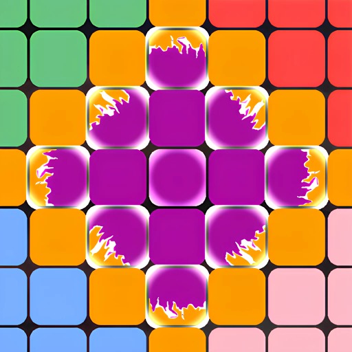 Jogo Overflowing Palette online grátis