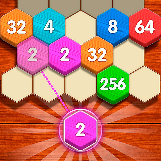 Jogo Shoot 2048 Hexa online grátis