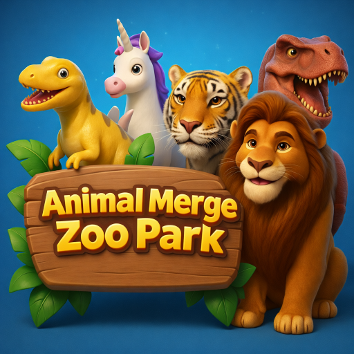 Jogo Animal Merge Zoo Park online grátis