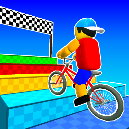 Jogo Obby On a Bike online grátis - Casual