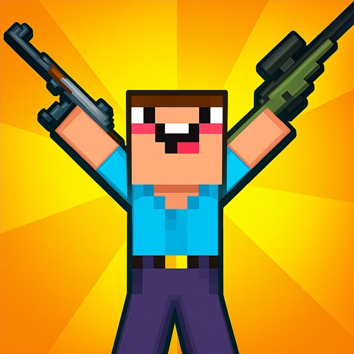 Jogo Noob vs Zombie Apocalypse: shooting pro online grátis