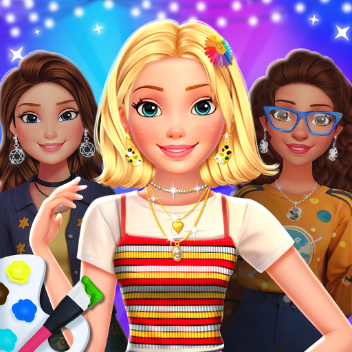 Jogo Ellie And Friends Art Bloom Aesthetic online grátis