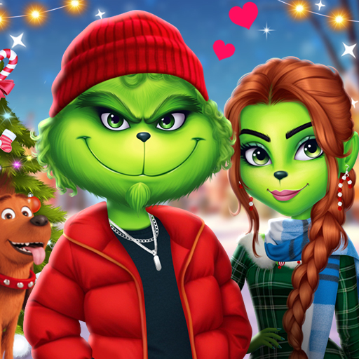 Jogo The Grench Couple Holiday Dress up online grátis