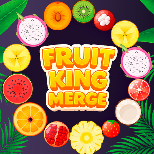 Jogo Fruit King Merge online grátis