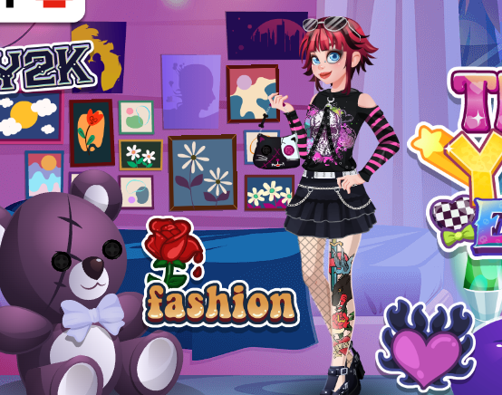 Teen Y2K Emo